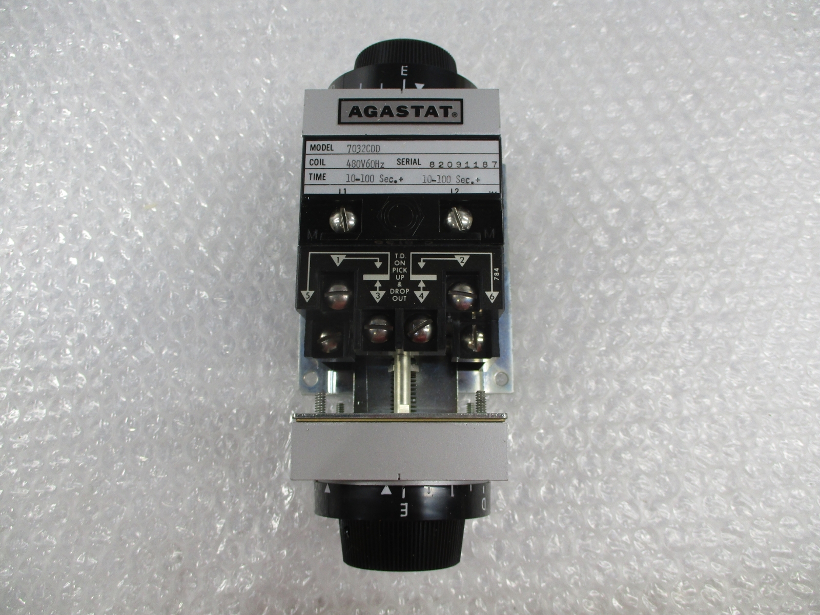AGASTAT 7032CDD RELAY 480V NSNP