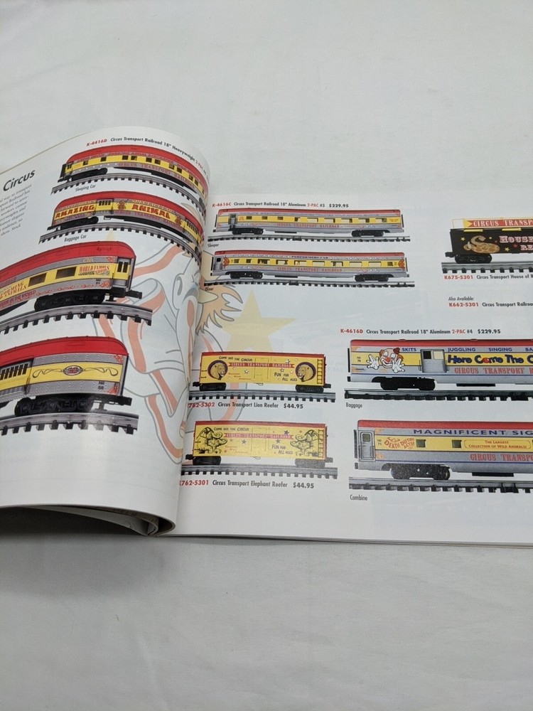 Set Of (2) 2002 Kline Train Catalogs First And Second Edition