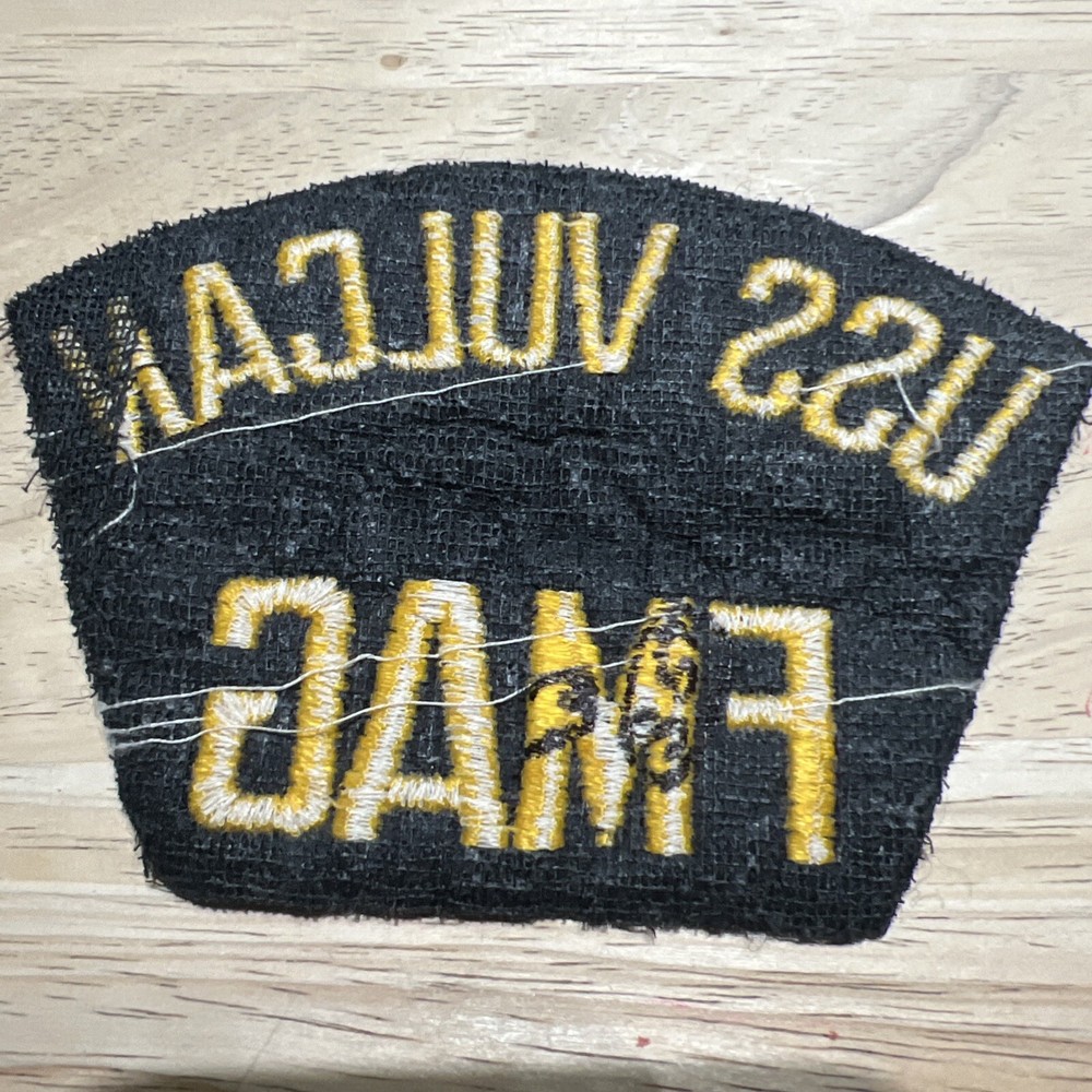 Vintage USS Vulcan FMAG Patch