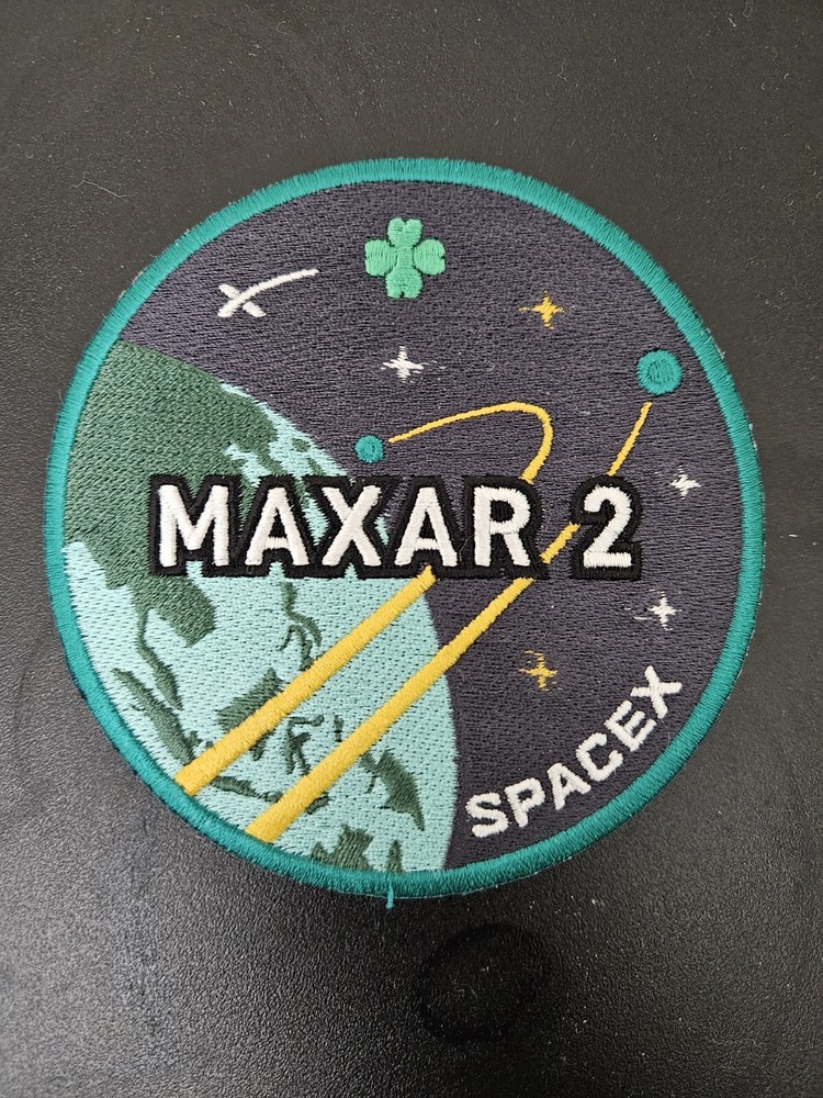 SpaceX Maxar 2 Employee Mission Patch