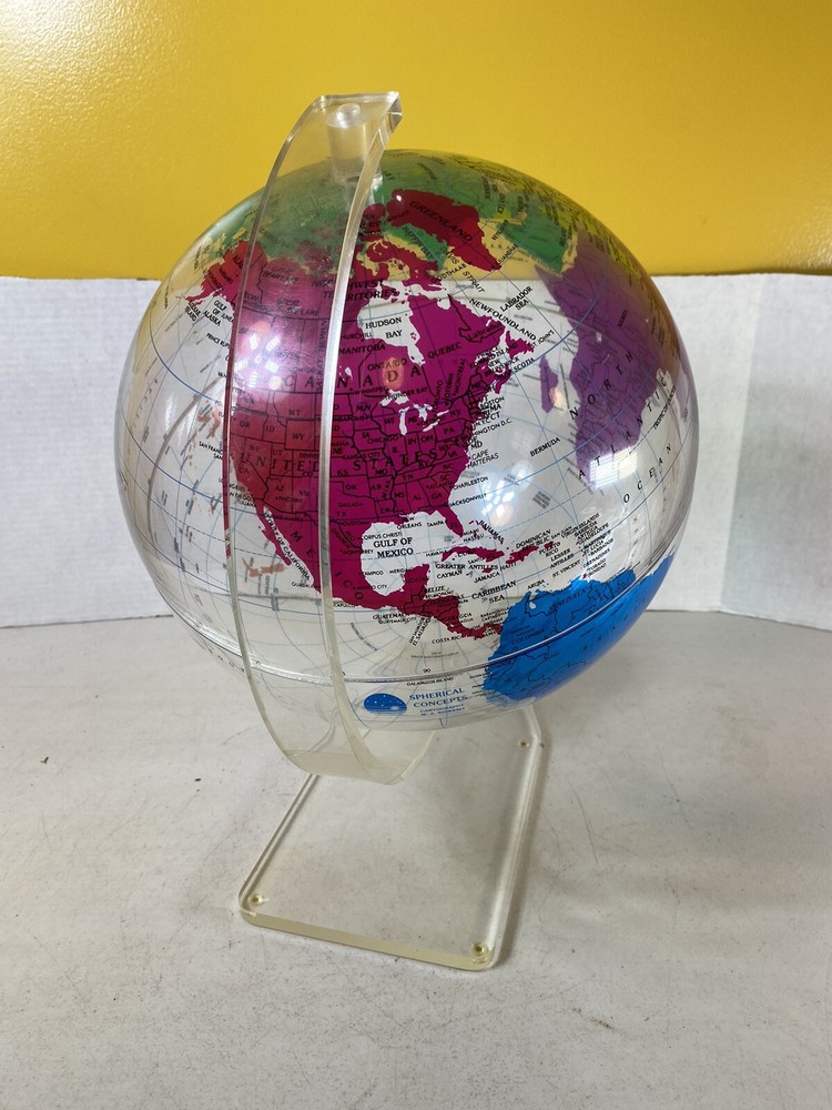 Spherical Concepts M. A. Buikema Clear Plastic Globe 2S5
