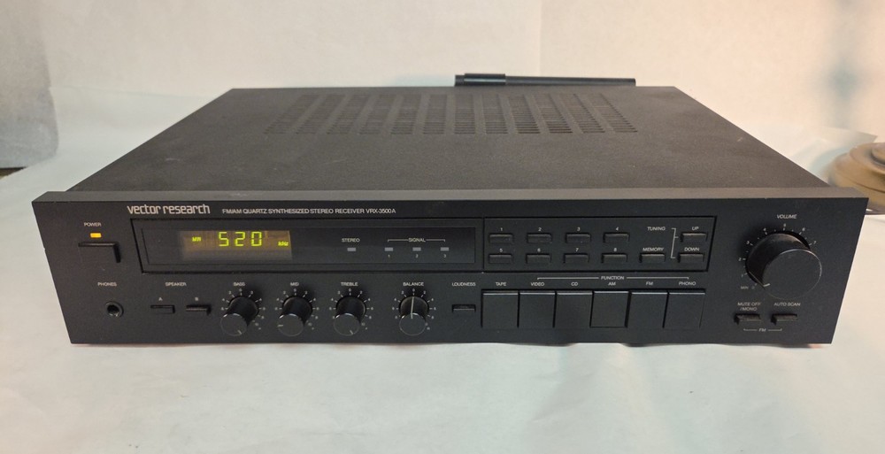 Vector Research VRX-3500A 80 Watt Stereo Receiver