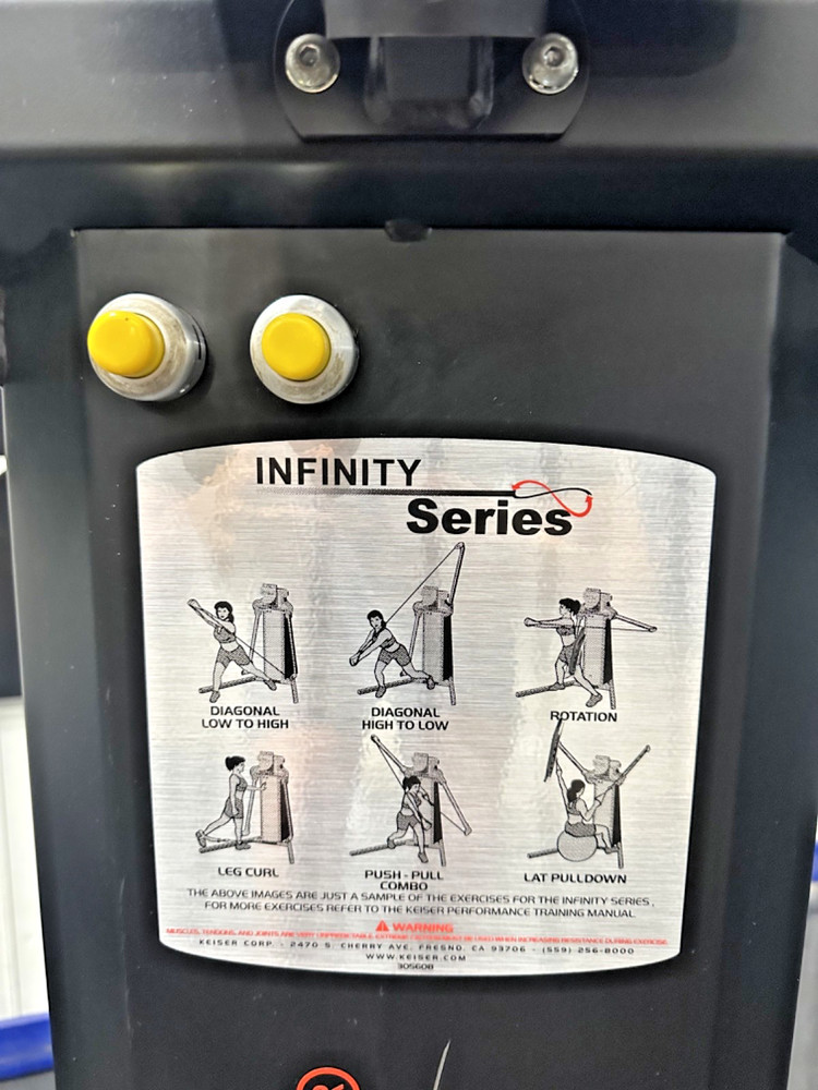 Keiser | Infinity Series Functional Trainer w/ 2 Window Display