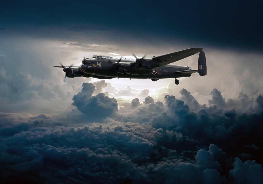 Avro Lancaster 2017 nose art canvas prints various sizes
