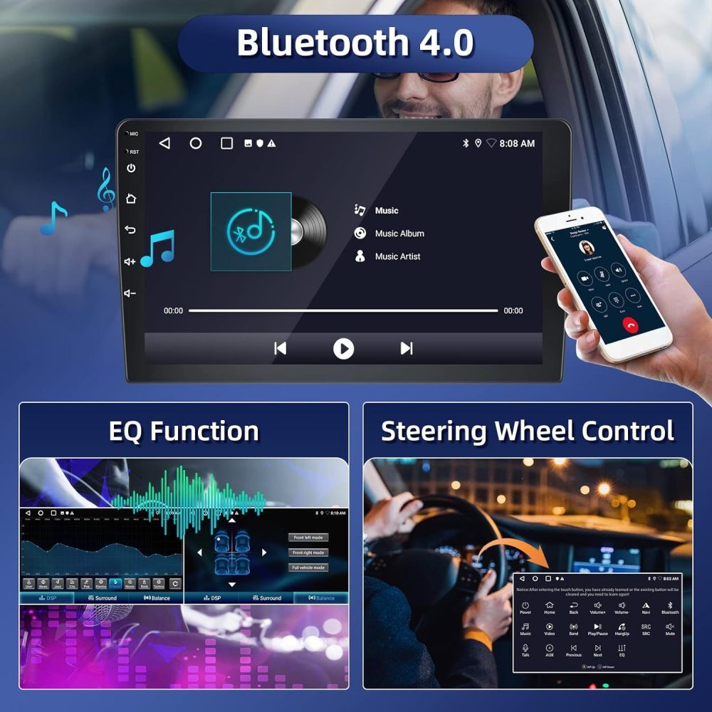 For 2012-2020 Dodge Journey Car Stereo Radio GPS Navi Android 15 Carplay 2+64GB