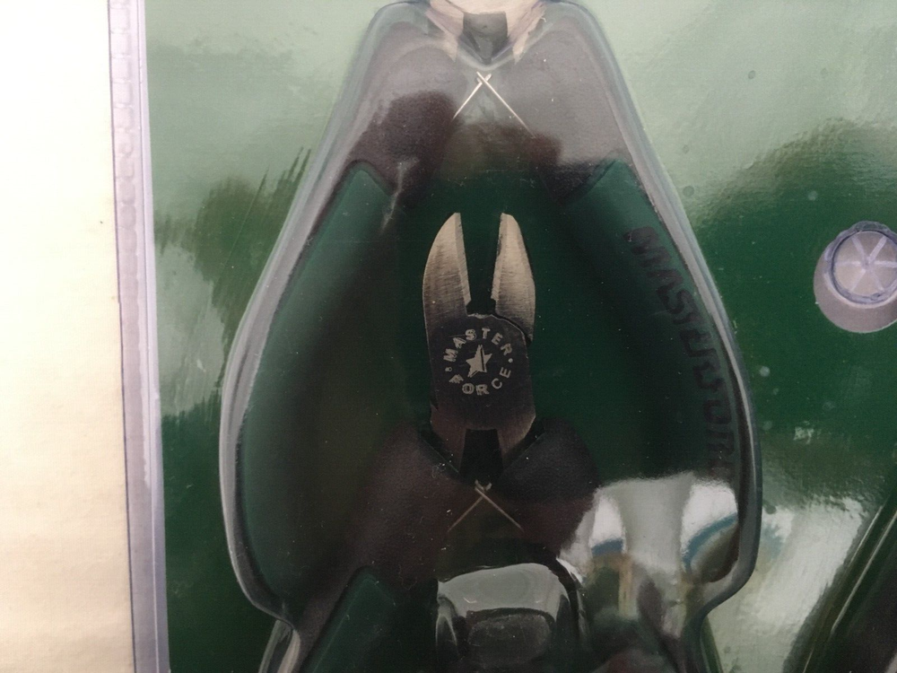(1) NEW Masterforce 5-pc Mini Pliers Set - End Nipper/Diagonal/Bent/Long/Needle