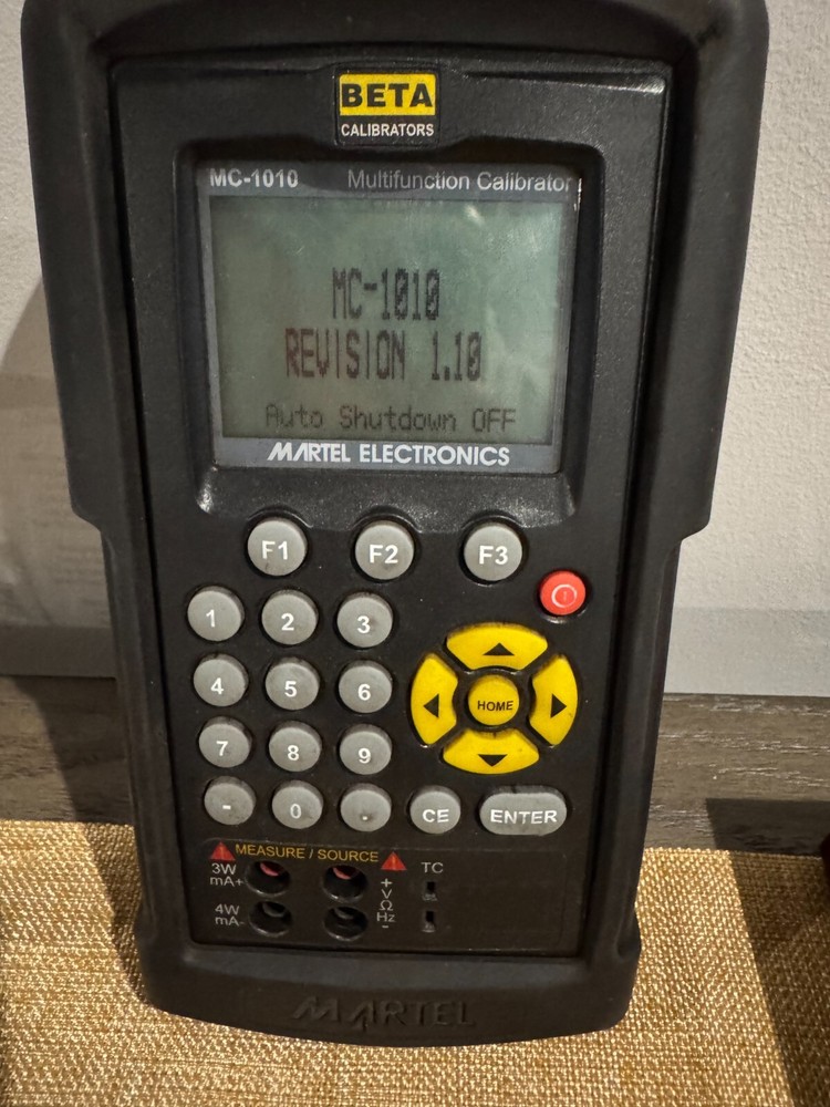 BETA Martel Electronics MC-1010 Multifunction Calibrator - B - For parts only