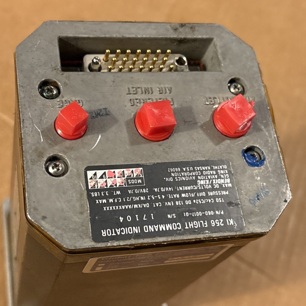 Aviation Part: Bendix King KI 256 Flight Command Indicator 060-0017-01 Untested