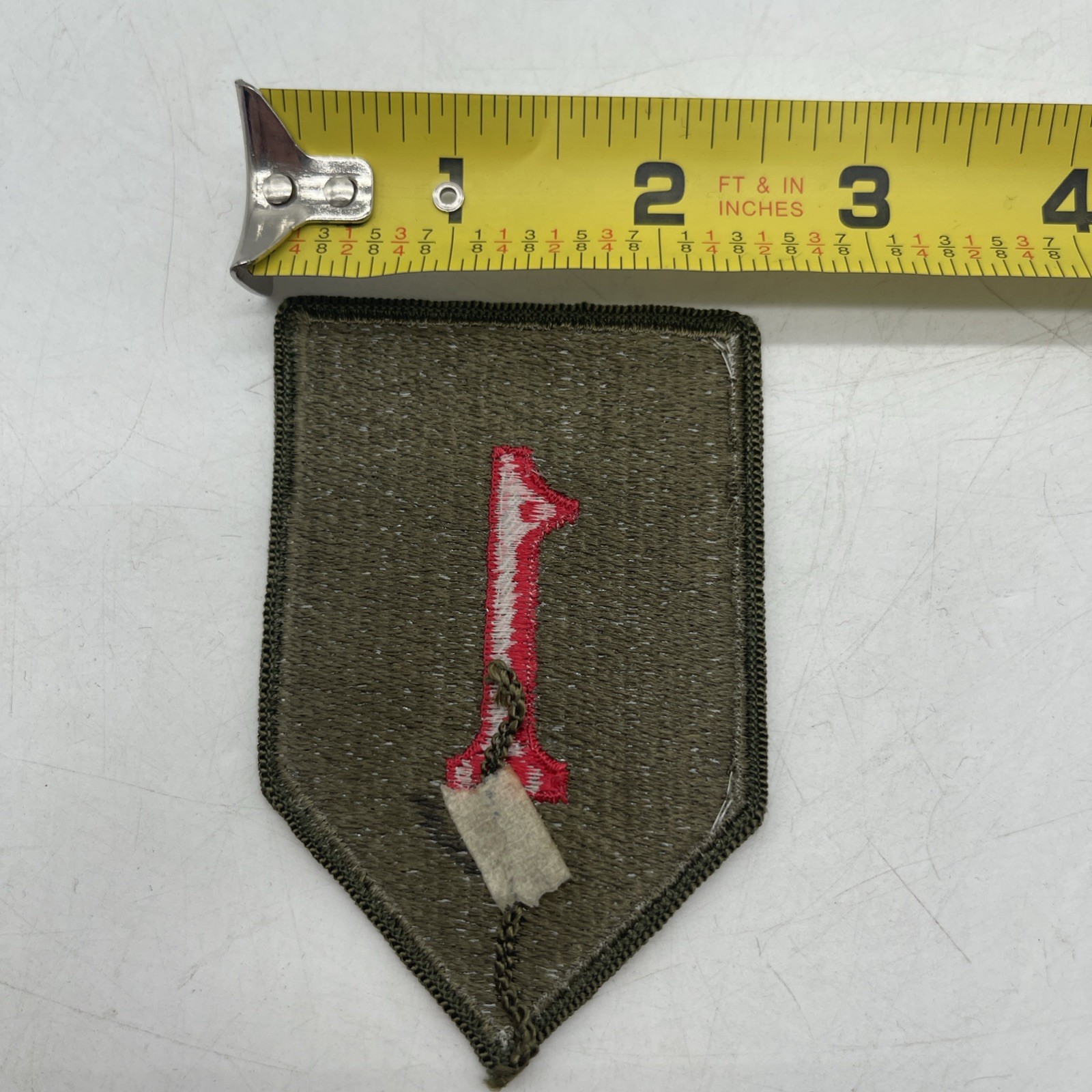US Army 1ST INFANTRY DIVISION Insignia Patch WW2American Red One 1