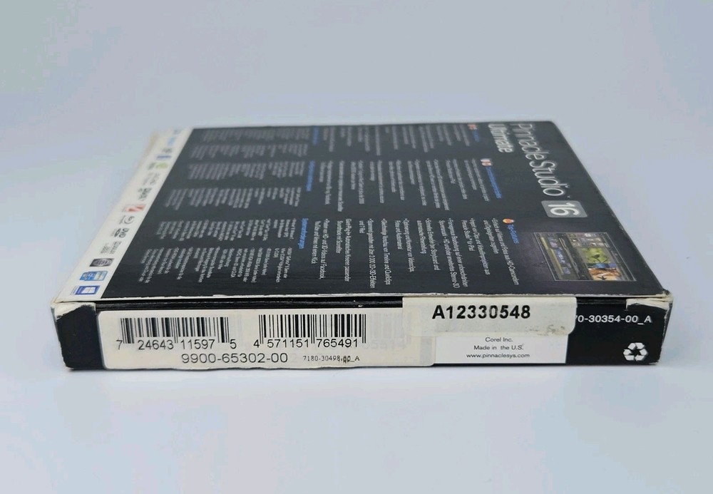 Pinnacle Studio 16 Ultimate Editing Software