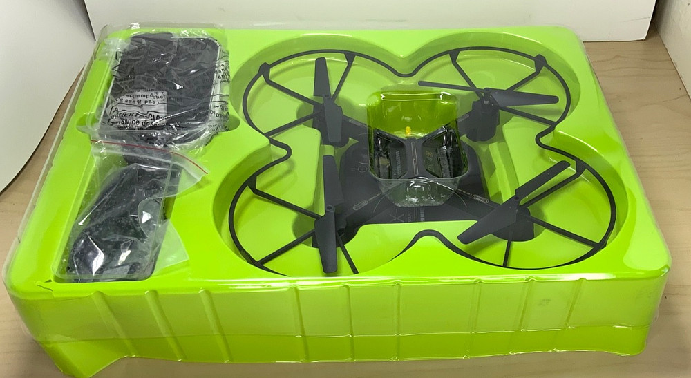 Sharper Image DX-4 FPV Streaming Drone HD Camera VR Headset 450ft Range