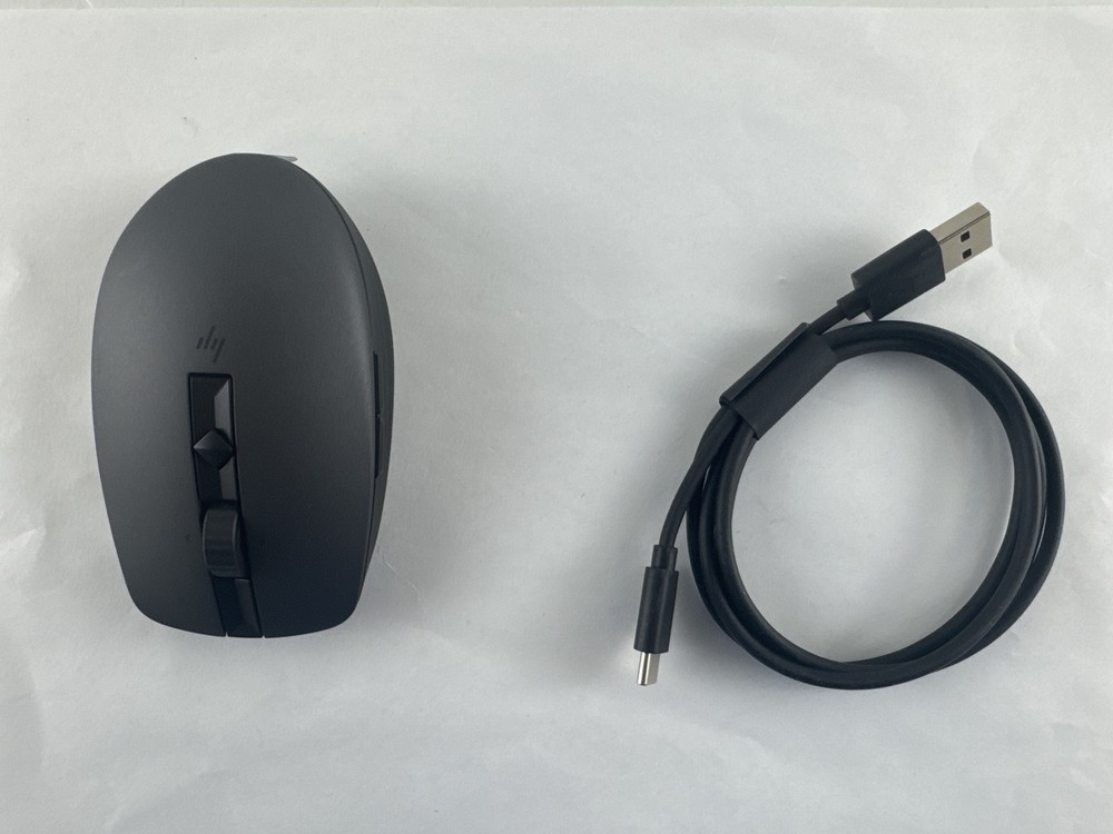 6E6F0AA#ABL HP 715 mouse multi-device rechargeable 2.4 GHz Bluetooth 3.0 black