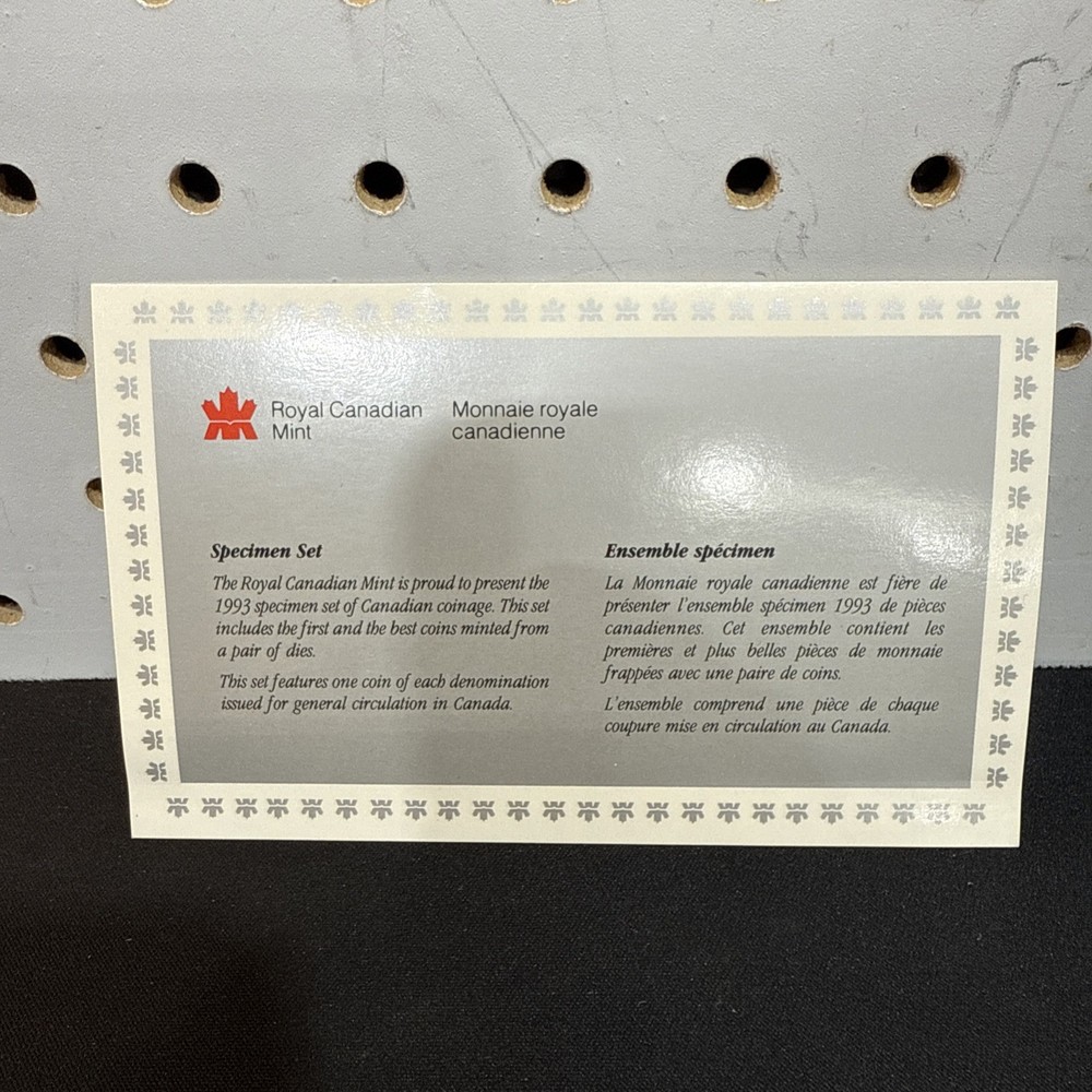 1993 Royal Canadian Mint Specimen Set