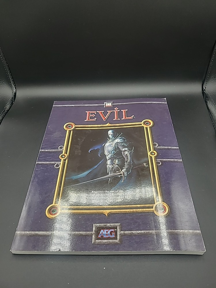 AEG D20 System Evil Sourcebook Dungeons And Dragons Pre-Owned