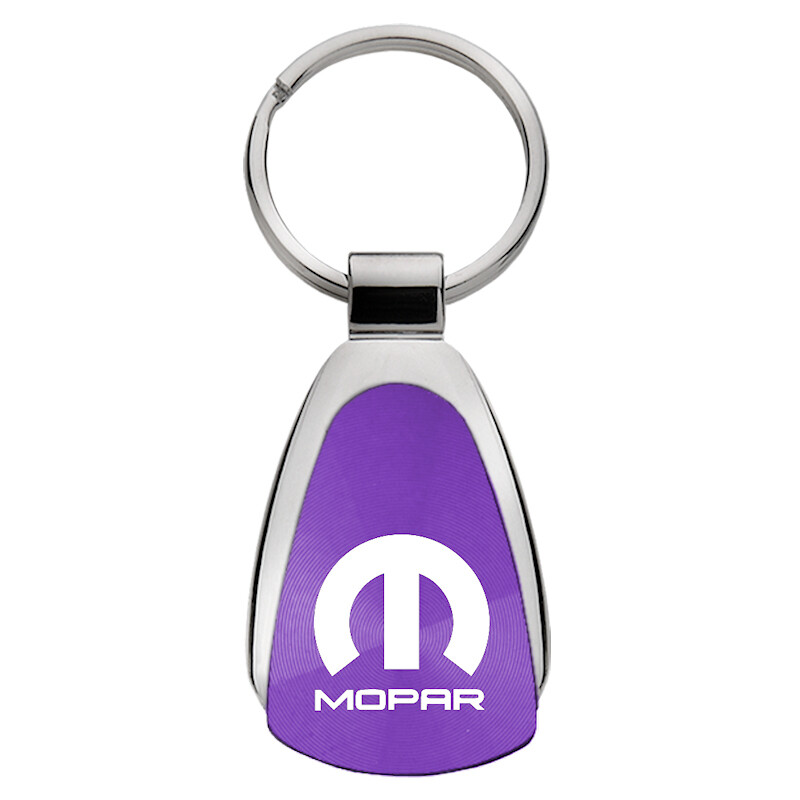 Mopar Tear Drop Key Ring (Purple)