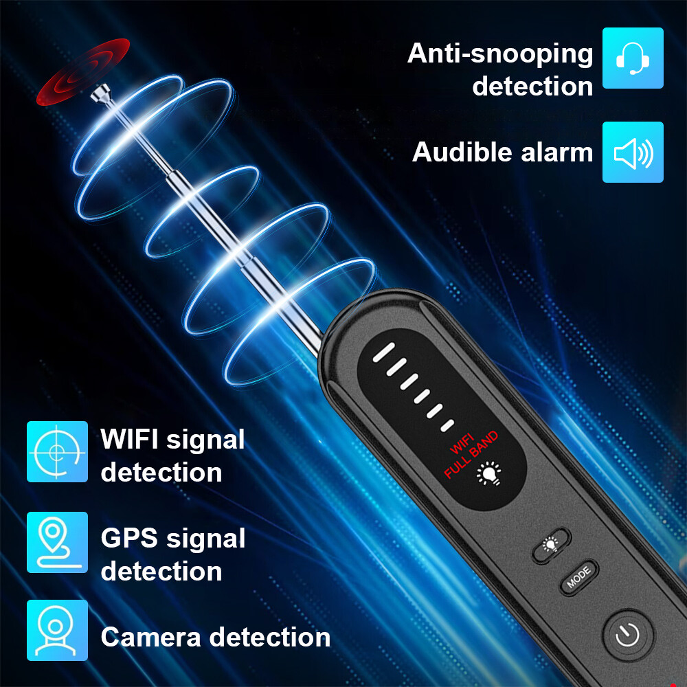 Car Tracker Detector Finder GPS Hidden anti-spyware detector Camera For Scanner