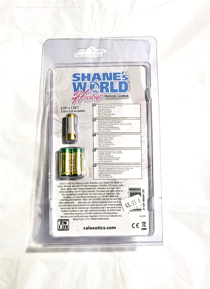 Shane's World Hookup Wireless Remote-Control Pink Vibrating Egg