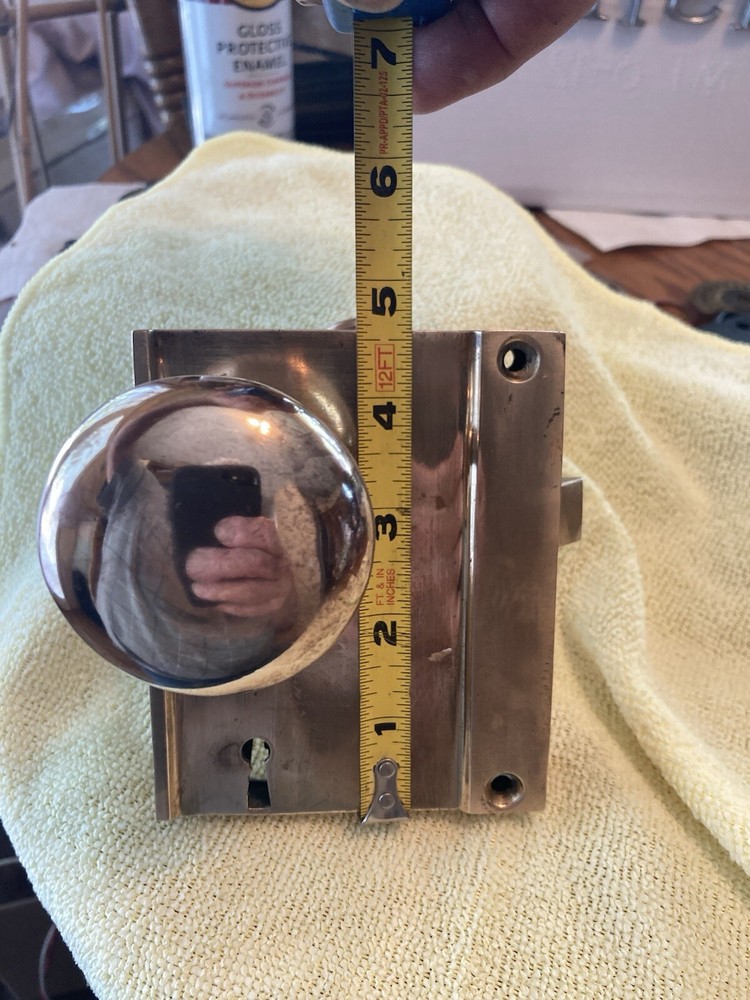 Brass Surface Mounted Door Lock