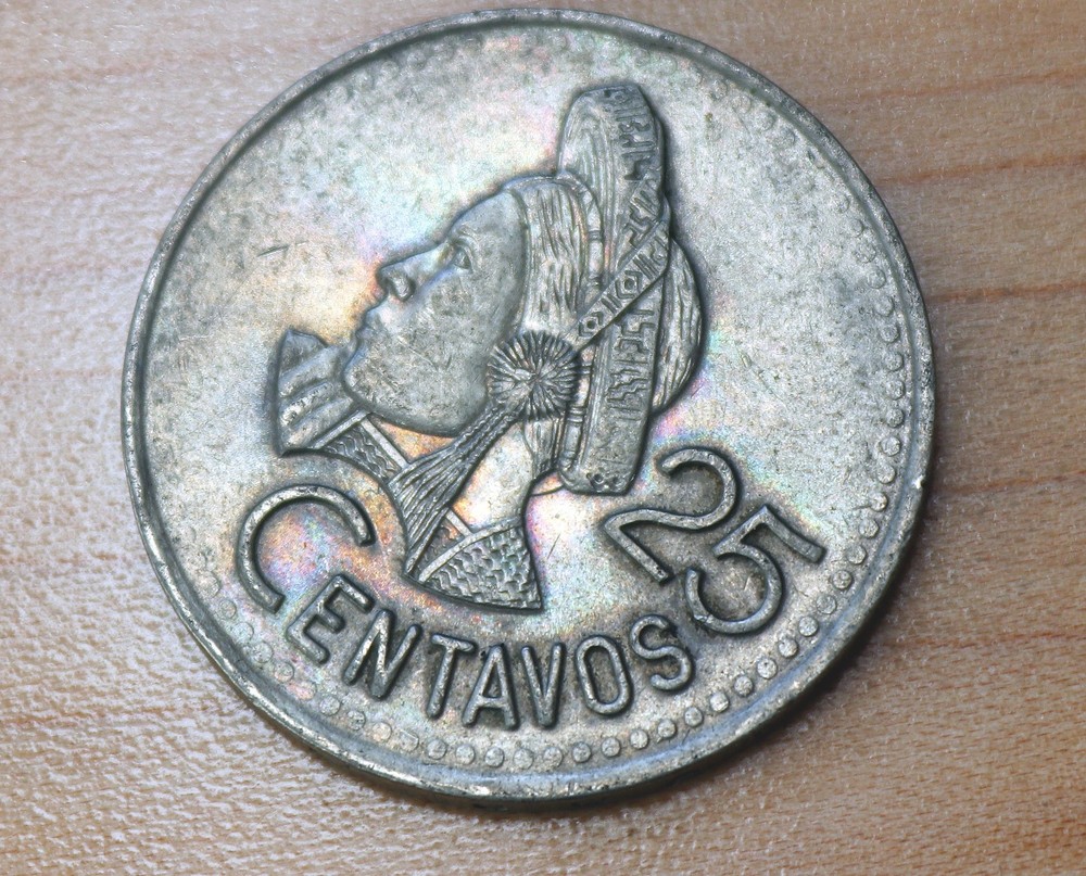 1994 Guatemala 25 Centavos