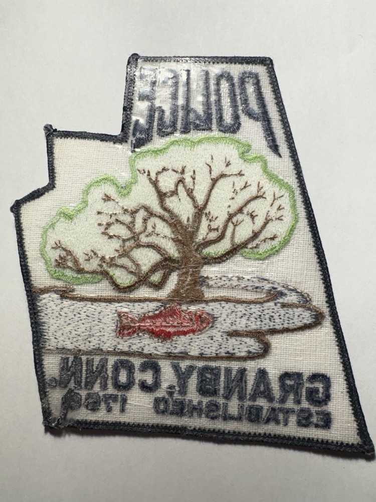 Granby Connecticut Police Patch