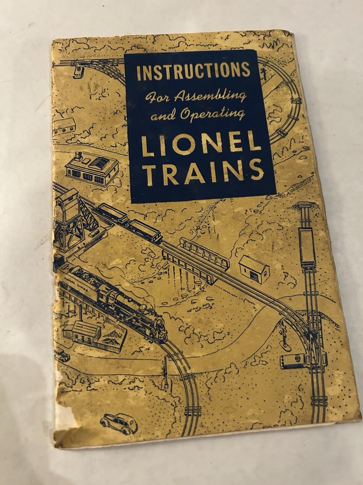 Instructions For Assembling and Operating Lionel Trains - 1948