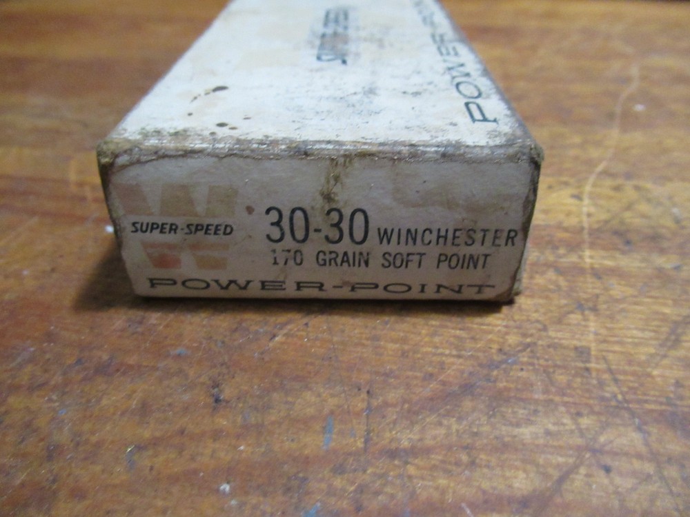 Empty Ammo Box 30-30 Winchester Power-Point with insert
