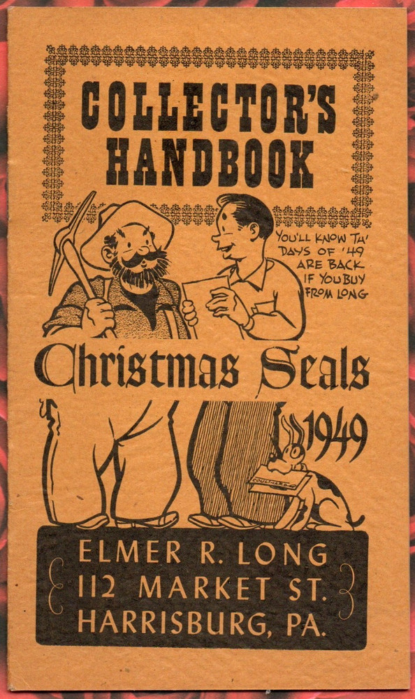 Collector's Handbook Christmas Seals 1949 Elmer Long