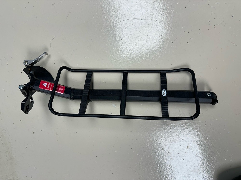 Bell Bicycle Back Rack Black Rear Quick Release