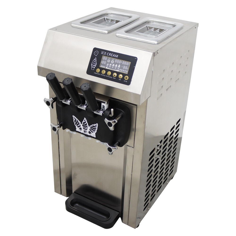 Commercial 3 Soft Ice Cream Machine LED Panel Controller Ice Cream Makers Device