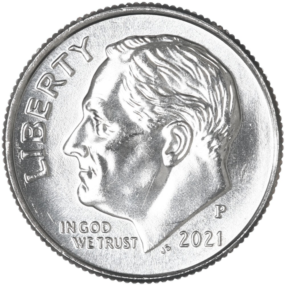 2021 P Roosevelt Dime BU US Coin