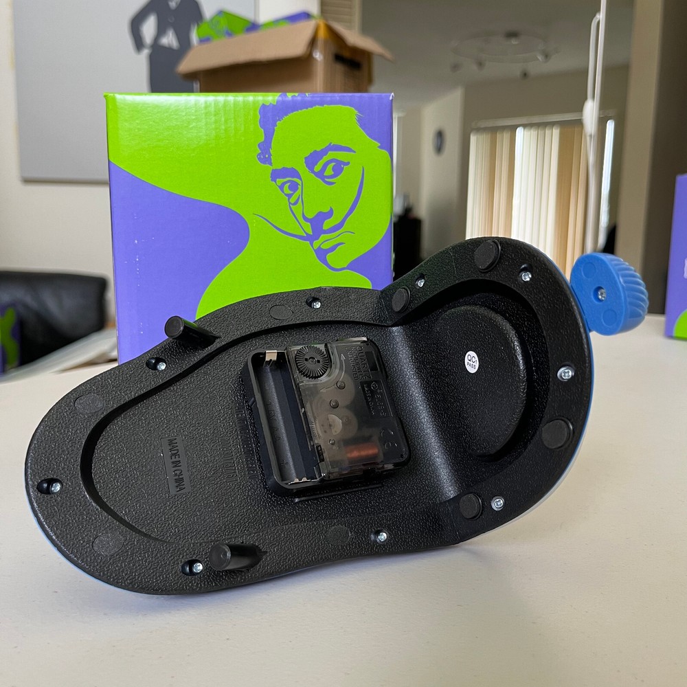 Salvador Dali Desk /Shelf Melting Clock - Silent & Fully Functional Clock