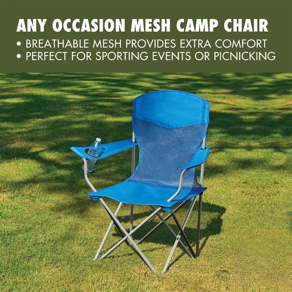 Basic Mesh Chair Blue, Adult