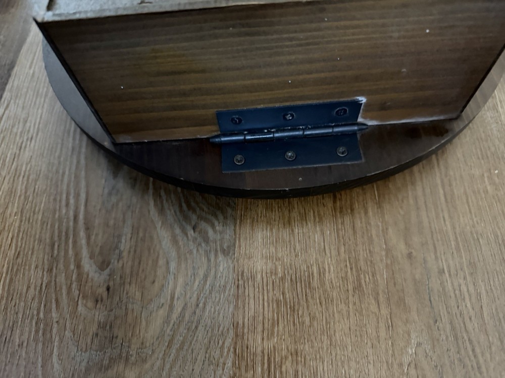 ANTIQUE REGULATOR PENDULUM WALL CLOCK Tested W/ Key