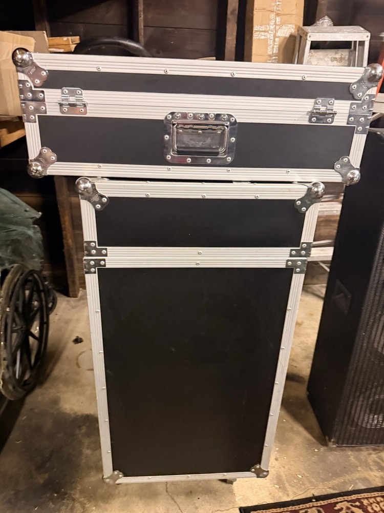 Numark NS6 DJ Package Controller, Behringer & QFX Speakers, Mixer, Cases