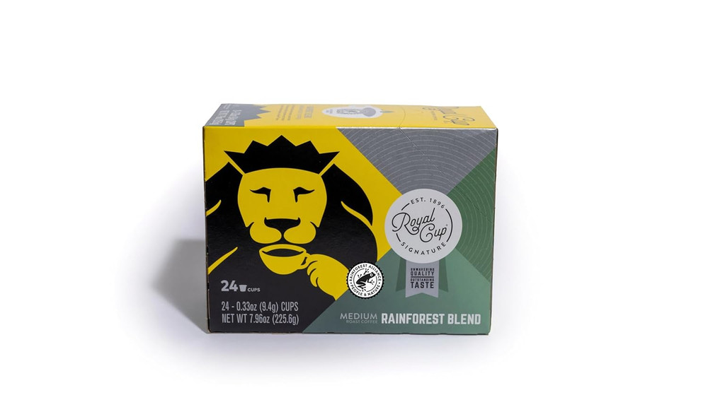 COFFEE - Rainforest Blend Medium Roast 100% Rainforest Alliance Certified Single