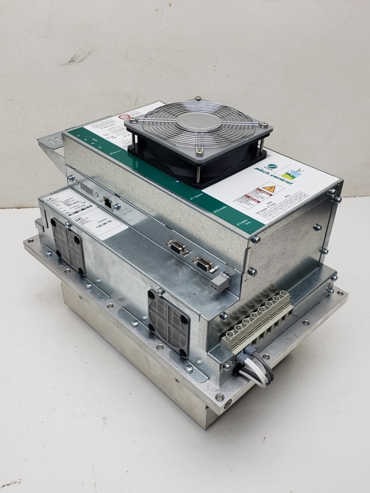 LTi DRIVES PM-E40.2DRA054P FW. 130.00-10 Wind Turbine Pitch Control Inverter