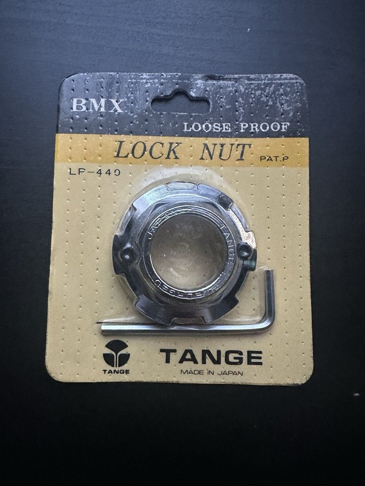 NOS OLD SCHOOL BMX TANGE LOCK NUT