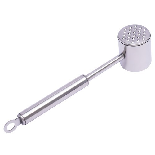 Heavy Duty Meat Hammer 304 Stainless Steel Dishwasher Safe Meat Tenderizer