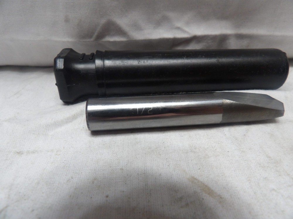 1/2" Solid Carbide Spade Drill (has a small chip)