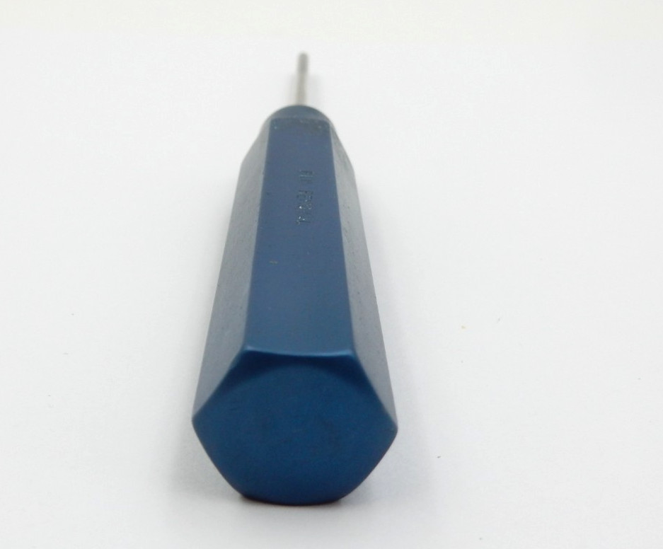 STANDARD BLUE ANODIZED HANDLE CABLE ASSEMBLY PIN REMOVAL TOOL