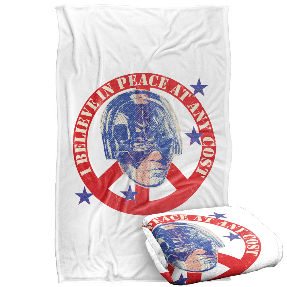 Peacemaker I Belive in Peace Silky Touch Super Soft Throw Blanket