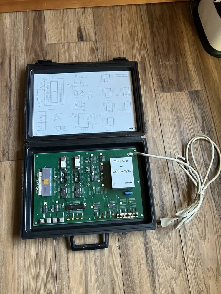 Philips 68000 Microprocessor Demo Education Kit Vintage Computing Target System