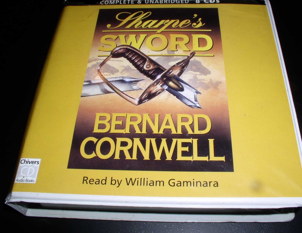 Sharpes Sword by Bernard Cornwell. 8 CD Audiobook. Read by William Gaminara.