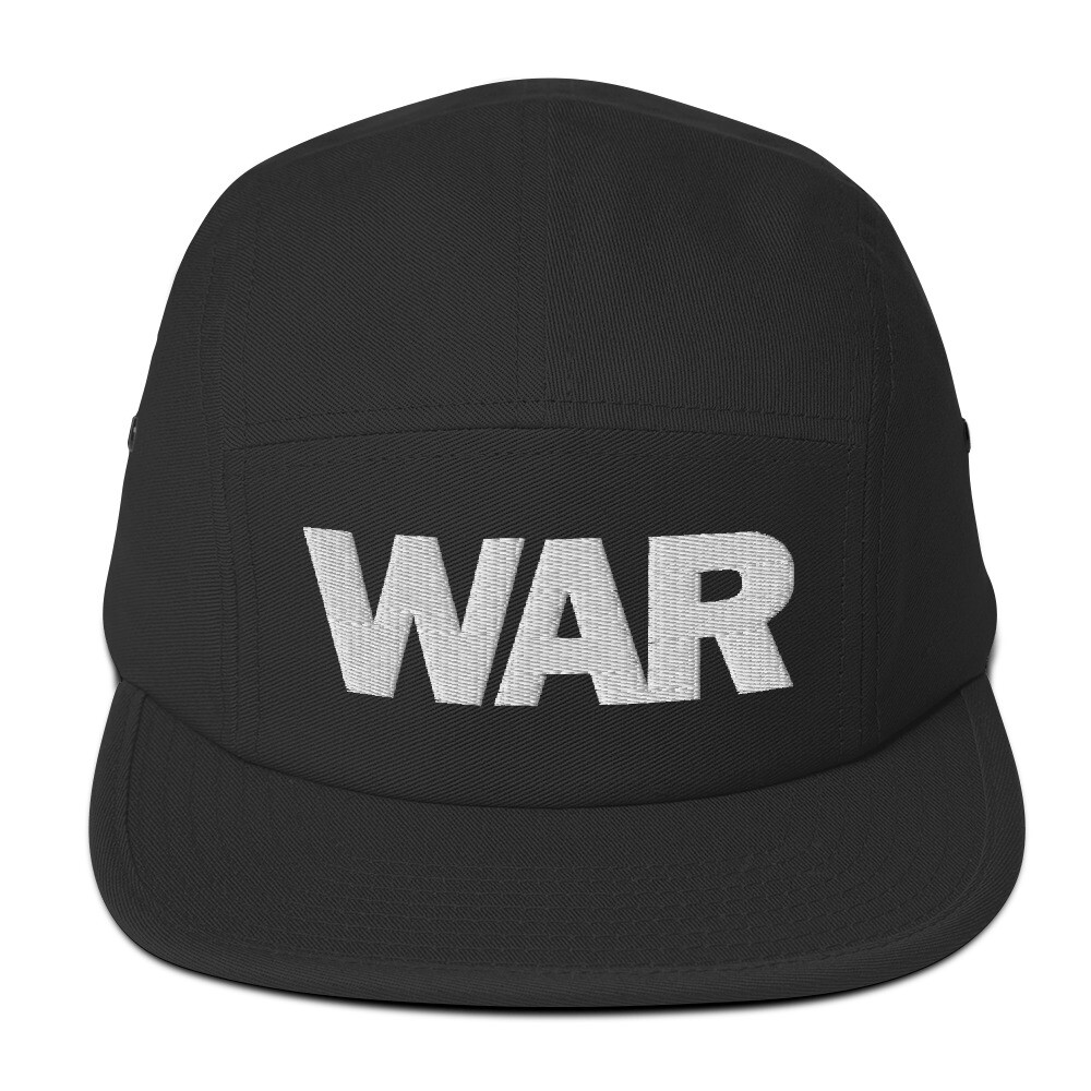 Marvin Hagler War Embroidered Five Panel Cap