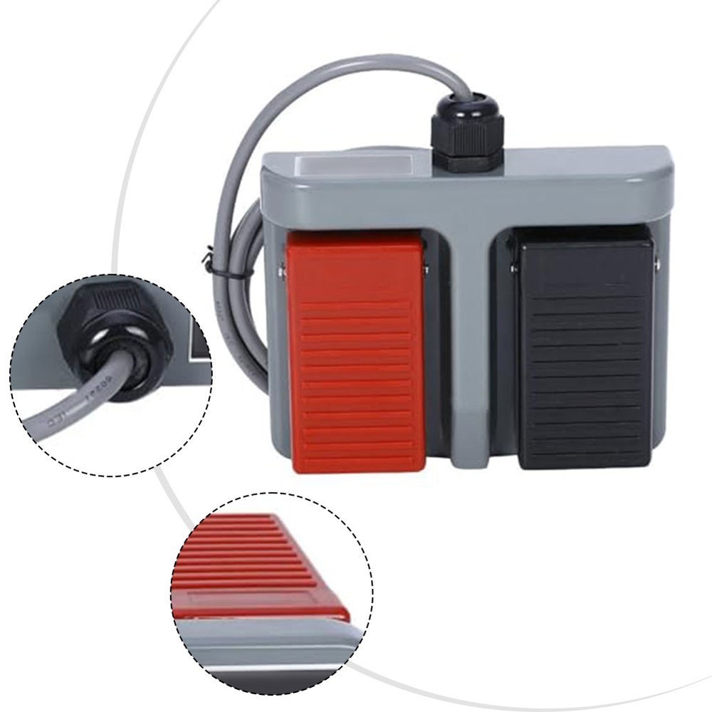 User Friendly TFS65 Dual Foot Switch with Easy Wiring for Quick Integration