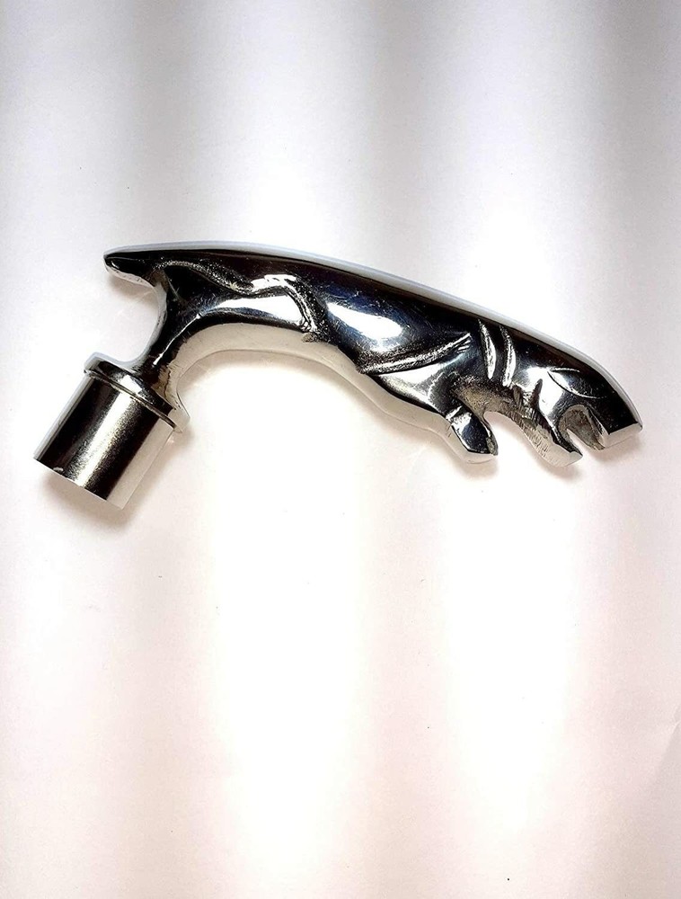 Vintage Solid Brass Designer Victorian Handle for Walking Cane