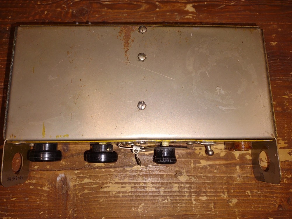 TU-51 PL-10 Radio Transmitter Tuning Unit Ham WWII Surplus Bakelite Knobs etc.