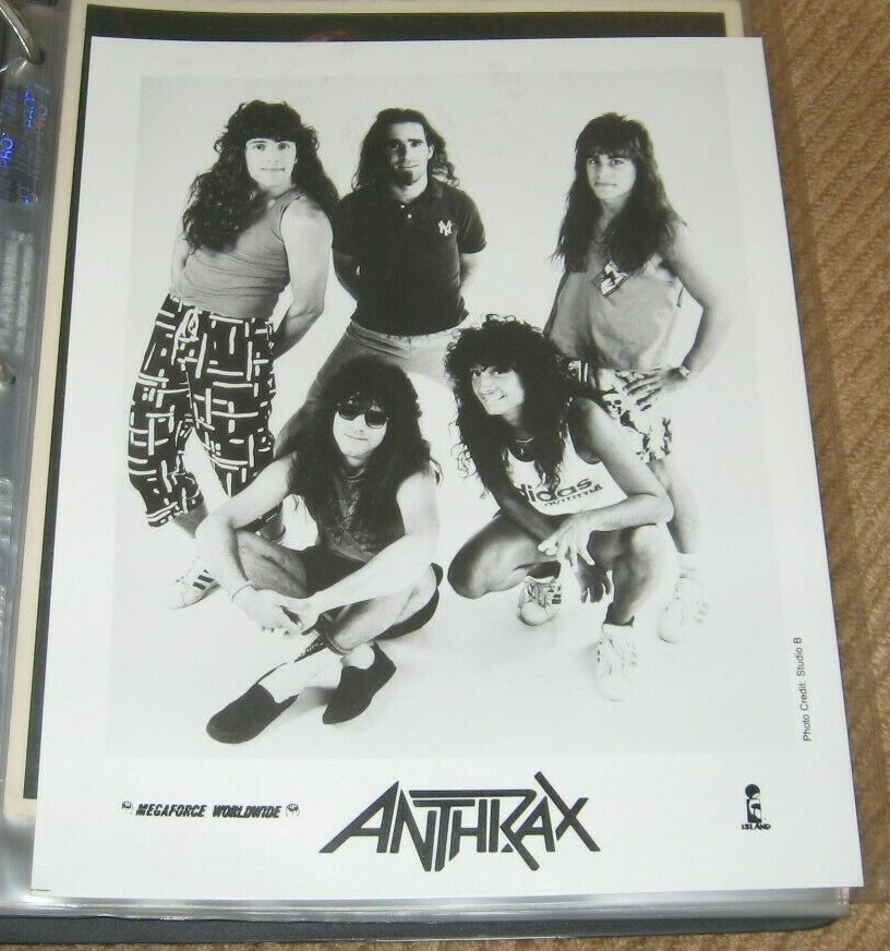 Anthrax 8x10 Press Photo