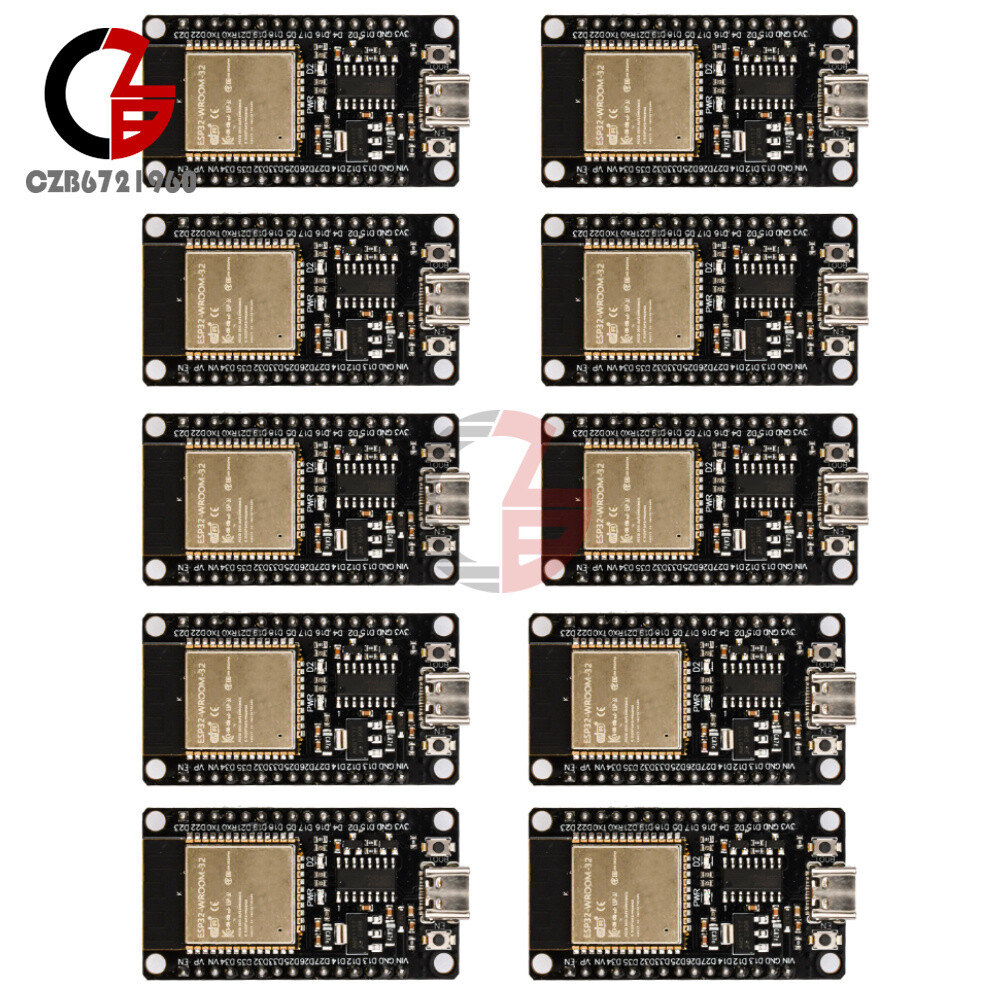 1-10PCS ESP32 WRO/-32 Type C CH340C Development Board Dual Core WiFi Bluetooth