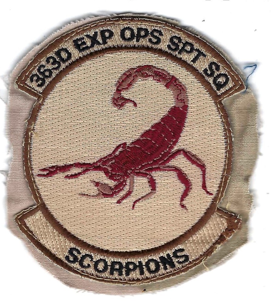 PATCH USAF 363RD EXP OPS SPT SQ  PRINCE SULTAN AB      DB  8